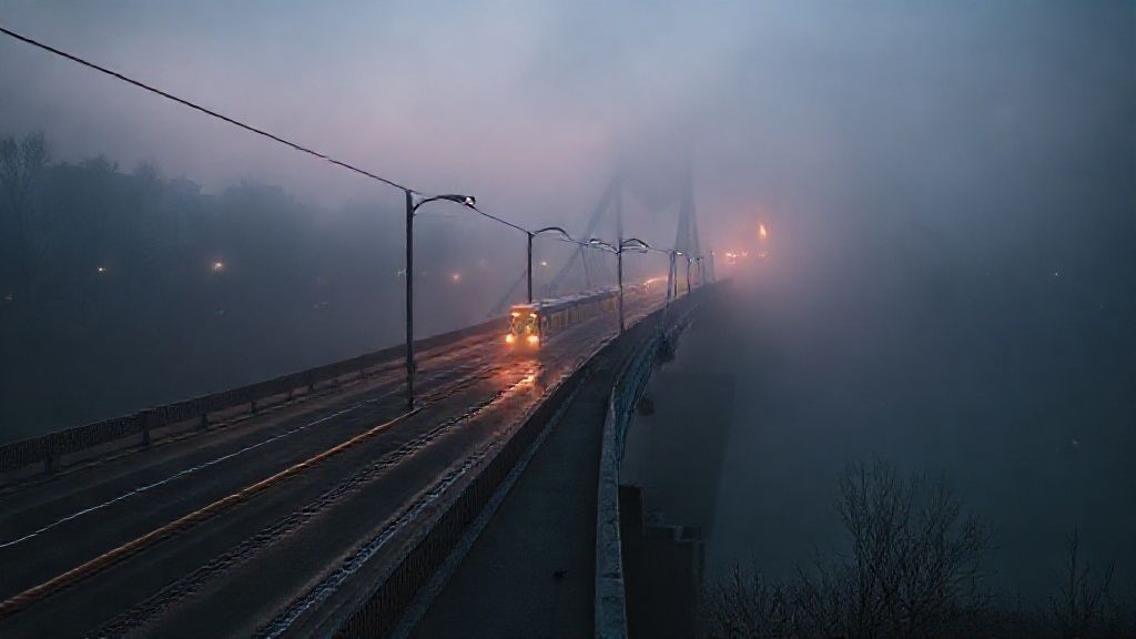 L'Aube sur le Pont